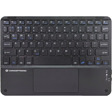 CONCEPTRONIC Tipkovnica 10" QWERTY US/EN raspored crna internacionalna